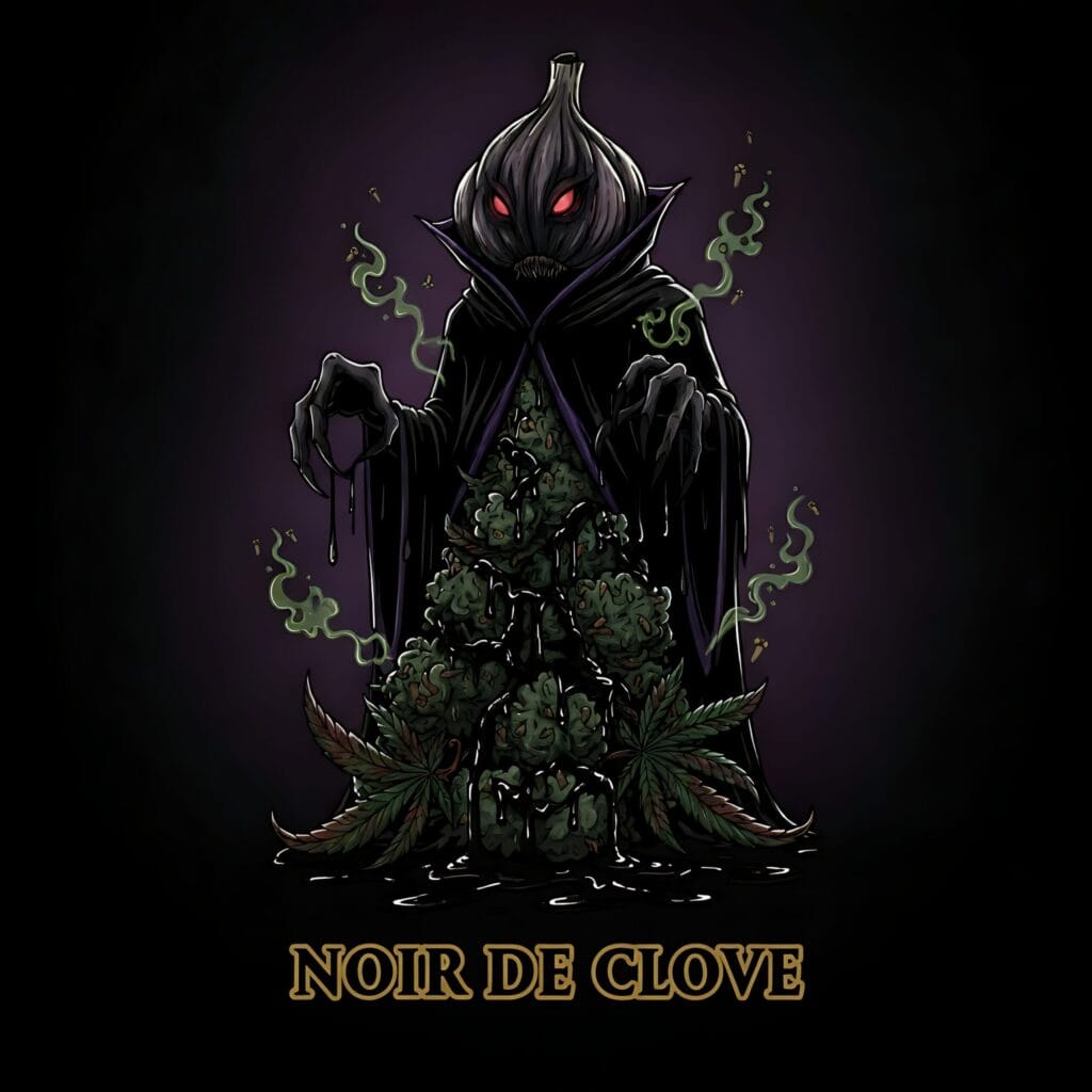 Noir De Clove [Garlic (GMO bX) x Skunk x Secret Genetic]